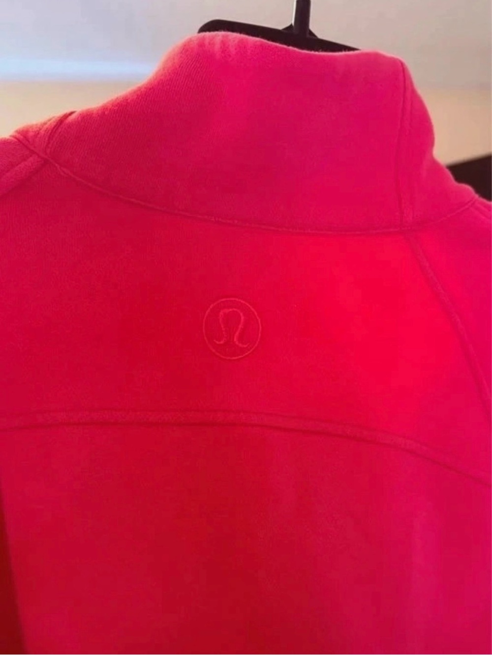 Hot pink Lululemon scuba jacket
